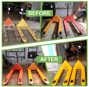 before after hand pallet raxi